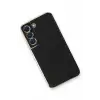 Newface Samsung Galaxy S21 FE Kılıf Volet Silikon - Siyah