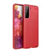 Newface Samsung Galaxy S21 Plus Kılıf Auto Focus Kapak - Kırmızı