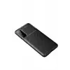 Newface Samsung Galaxy S21 Plus Kılıf Auto Focus Karbon Kapak - Siyah