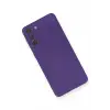 Newface Samsung Galaxy S21 Plus Kılıf Nano içi Kadife Silikon - Mor