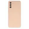 Newface Samsung Galaxy S21 Plus Kılıf Nano içi Kadife Silikon - Pudra