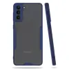 Newface Samsung Galaxy S21 Plus Kılıf Platin Silikon - Lacivert