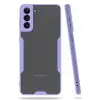 Newface Samsung Galaxy S21 Plus Kılıf Platin Silikon - Lila