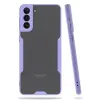Newface Samsung Galaxy S21 Plus Kılıf Platin Silikon - Lila