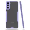 Newface Samsung Galaxy S21 Plus Kılıf Platin Silikon - Lila