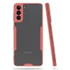Newface Samsung Galaxy S21 Plus Kılıf Platin Silikon - Pembe