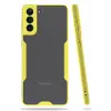 Newface Samsung Galaxy S21 Plus Kılıf Platin Silikon - Sarı