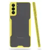 Newface Samsung Galaxy S21 Plus Kılıf Platin Silikon - Sarı
