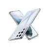 Newface Samsung Galaxy S21 Ultra Kılıf Lüx Şeffaf Silikon