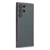 Newface Samsung Galaxy S22 Ultra Kılıf Razer Lensli Silikon - Mor