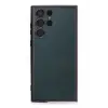 Newface Samsung Galaxy S22 Ultra Kılıf Razer Lensli Silikon - Mor