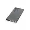 Newface Samsung Galaxy S22 Ultra Kılıf Razer Lensli Silikon - Mor