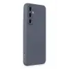 Newface Samsung Galaxy S23 FE Kılıf Nano içi Kadife Silikon - Gri