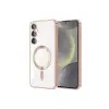 Newface Samsung Galaxy S23 Kılıf Kross Magneticsafe Kapak - Rose