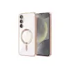 Newface Samsung Galaxy S23 Kılıf Kross Magneticsafe Kapak - Rose