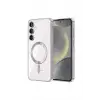Newface Samsung Galaxy S23 Plus Kılıf Kross Magneticsafe Kapak - Gümüş
