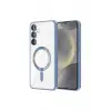 Newface Samsung Galaxy S23 Plus Kılıf Kross Magneticsafe Kapak - Sierra Blue