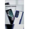 Newface Samsung Galaxy S23 Plus Kılıf Platin Silikon - Kırmızı