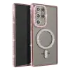 Newface Samsung Galaxy S23 Ultra Joke Simli Magneticsafe Kılıf - Pembe