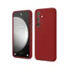 Newface Samsung Galaxy S24 FE Kılıf First Silikon - Kırmızı