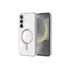 Newface Samsung Galaxy S24 Kılıf Kross Magneticsafe Kapak - Gümüş