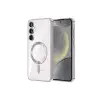 Newface Samsung Galaxy S24 Kılıf Kross Magneticsafe Kapak - Gümüş
