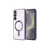 Newface Samsung Galaxy S24 Kılıf Kross Magneticsafe Kapak - Mor