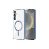 Newface Samsung Galaxy S24 Kılıf Kross Magneticsafe Kapak - Sierra Blue