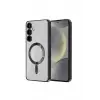Newface Samsung Galaxy S24 Kılıf Kross Magneticsafe Kapak - Siyah