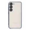 Newface Samsung Galaxy S24 Kılıf Razer Lensli Silikon - Açık Mavi