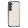 Newface Samsung Galaxy S24 Kılıf Razer Lensli Silikon - Siyah