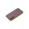Newface Samsung Galaxy S24 Kılıf Volet Silikon - Mor