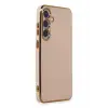 Newface Samsung Galaxy S24 Kılıf Volet Silikon - Pembe