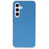 Newface Samsung Galaxy S24 Plus Kılıf First Silikon - Mavi