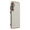Newface Samsung Galaxy S24 Plus Kılıf Volet Silikon - Beyaz