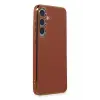 Newface Samsung Galaxy S24 Plus Kılıf Volet Silikon - Kırmızı