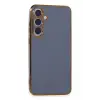 Newface Samsung Galaxy S24 Plus Kılıf Volet Silikon - Mavi