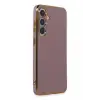 Newface Samsung Galaxy S24 Plus Kılıf Volet Silikon - Mor