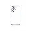 Newface Samsung Galaxy S24 Ultra Kılıf Razer Lensli Silikon - Gold