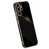 Newface Samsung Galaxy S24 Ultra Kılıf Volet Silikon - Siyah