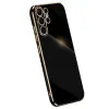 Newface Samsung Galaxy S24 Ultra Kılıf Volet Silikon - Siyah
