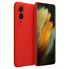 Newface Samsung Galaxy S25 Edge First Silikon - Kırmızı