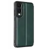 Newface Samsung Galaxy S25 Edge Flip Cover - Koyu Yeşil