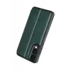 Newface Samsung Galaxy S25 Edge Flip Cover - Koyu Yeşil