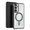 Newface Samsung Galaxy S25 Edge Joke Simli Magneticsafe Kılıf - Siyah