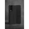 Newface Samsung Galaxy S25 Edge Trend S Plus Kapaklı Kılıf - Siyah