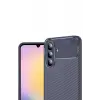 Newface Samsung Galaxy S25 FE Auto Focus Karbon Kapak - Lacivert