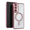 Newface Samsung Galaxy S25 FE Joke Simli Magneticsafe Kılıf - Pembe
