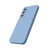 Newface Samsung Galaxy S25 FE Nano içi Kadife Silikon - Mavi
