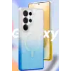 Newface Samsung Galaxy S25 Plus Pummel Shiny Magsafe Kapak - Mor